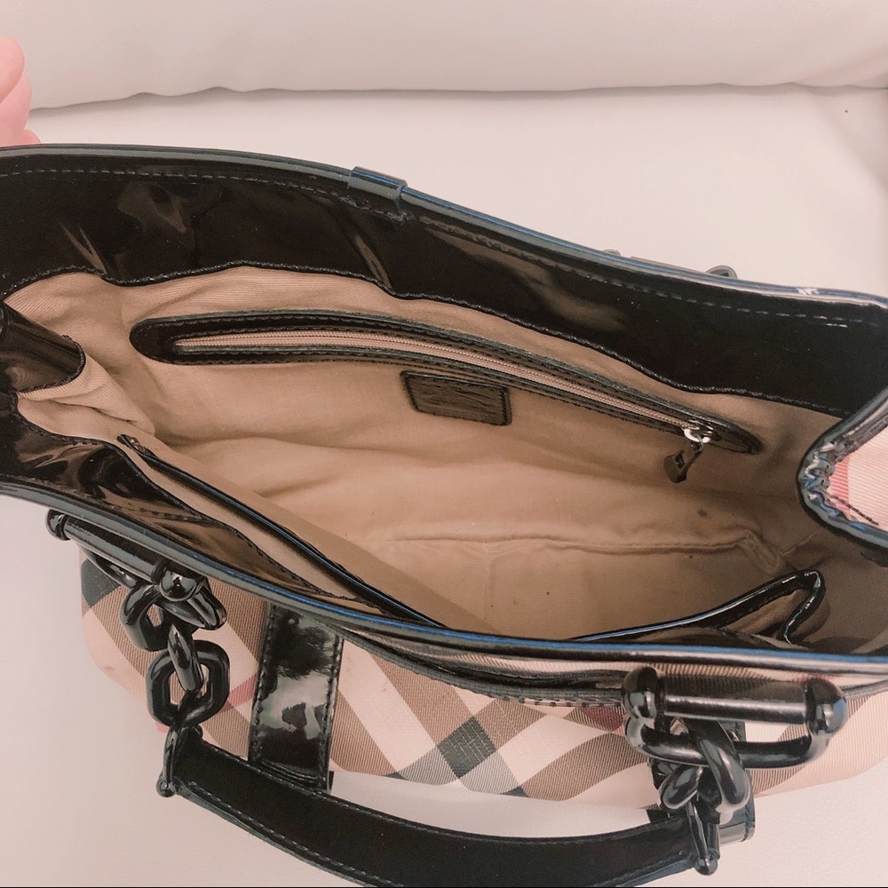 Authentic Burberry Black Rachel Baguette - Picture 5 of 8